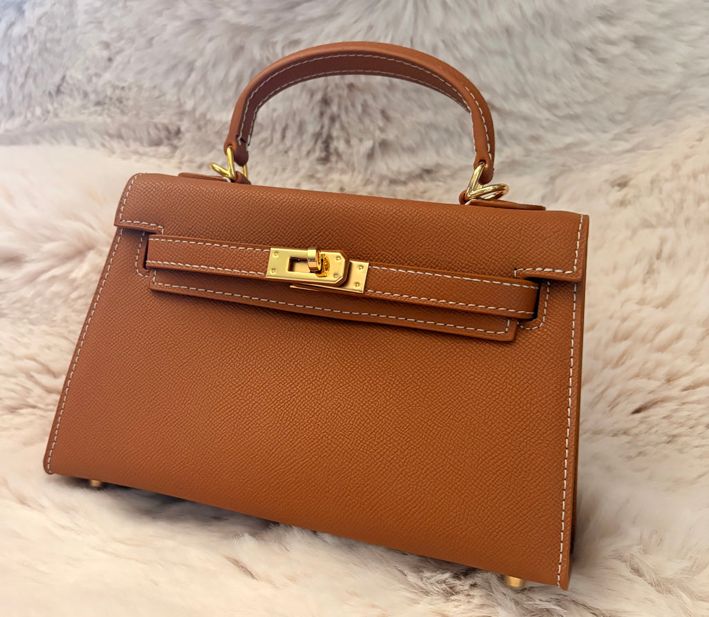 Velora Valentina cognac gold