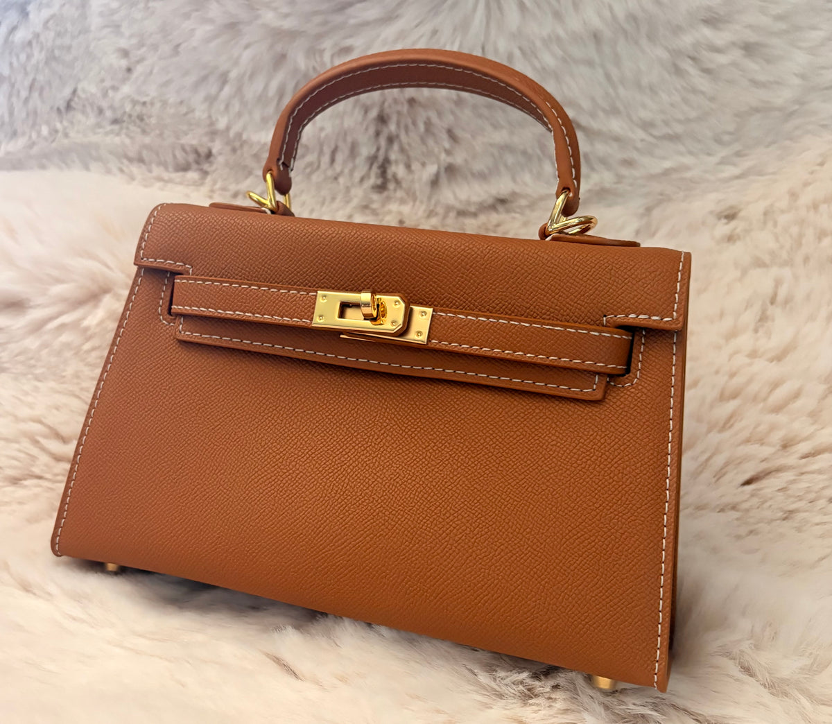 Velora Valentina cognac gold