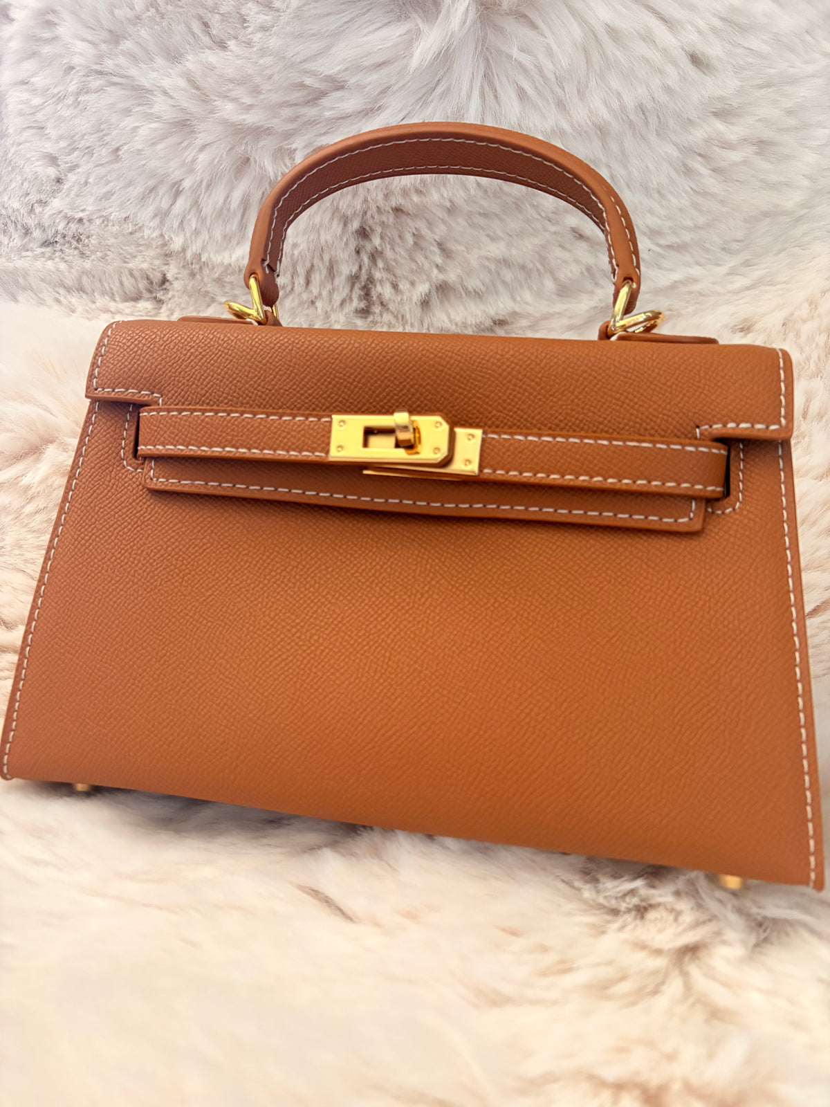 Velora Valentina cognac gold