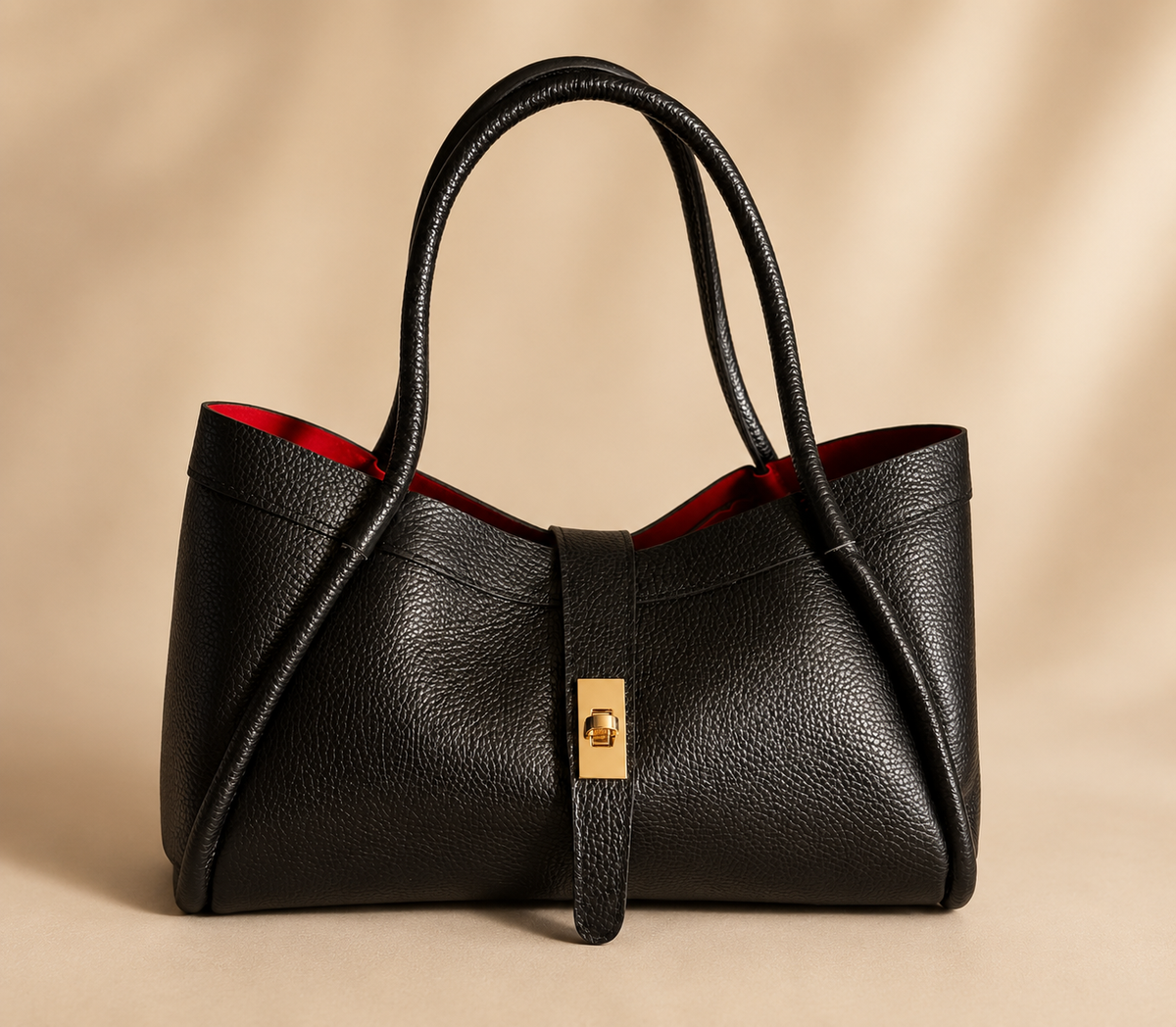 Velora Toscane - Noir Moyen + Dust Bag